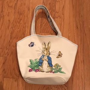NWOT Peter Rabbit Small Canvas Tote